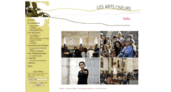Desktop Screenshot of lesartsoseurs.org